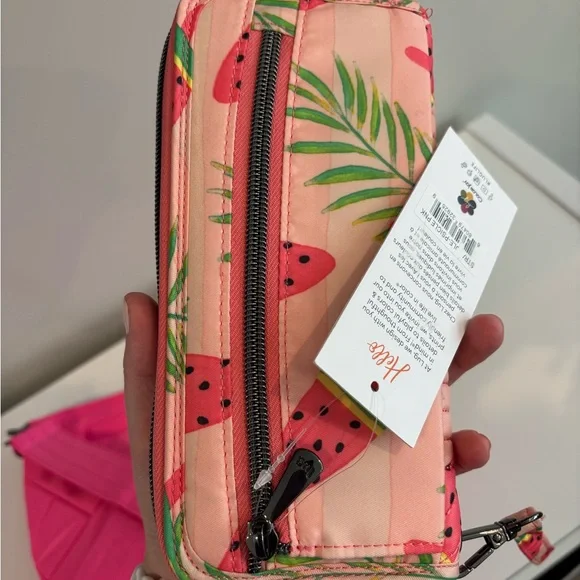 Lug Flare 2 Crossbody Bag with straddle watermelon wallet - Picture 12 of 12